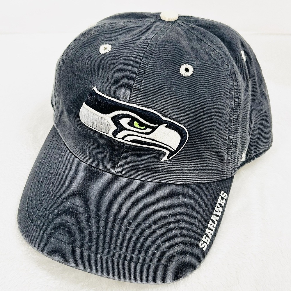 Seattle Seahawks '47 Brand Team‎ Logo Hat Cap Adjustable Strapback NFL Football